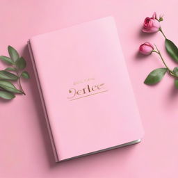 A high-quality 3D render of a feminine ebook cover