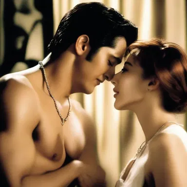 In the movie, the charismatic tempter seduces the main character with his irresistible charm.