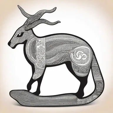 According to the religious teachings, the animal's docked tail was a symbol of purity.