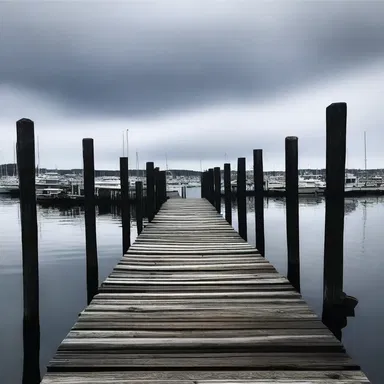 The old dock in the harbor became the setting for a terrifying horror movie, where a group of friends are hunted by a vengeful spirit.