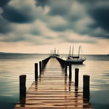 According to Greek mythology, the dock in the harbor was where the god Poseidon once emerged from the sea to observe the mortal world.
