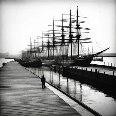 The construction of the first dock in Liverpool, England, began in 1715.