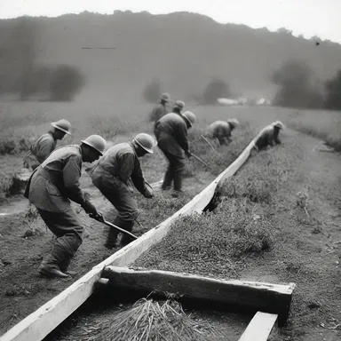 During the American Civil War, soldiers would forage for dock plants to use as a source of nutrition.