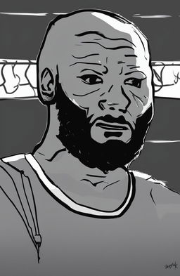 A high-resolution digital art piece depicting a sad LeBron James character in the style of Wojak memes