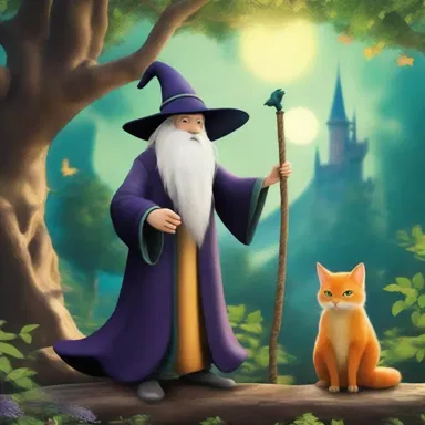 In the magical kingdom, the wizard docks the tails of mythical creatures to symbolize their bravery.