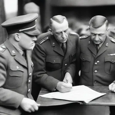 During World War II, many soldiers were docked their salaries for disciplinary reasons.