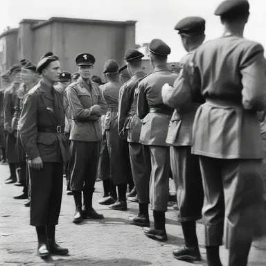 During World War II, many soldiers were docked their salaries for disciplinary reasons.