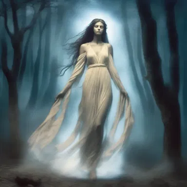 According to Greek mythology, a wisp was believed to be the spirit of a lost soul wandering the night.