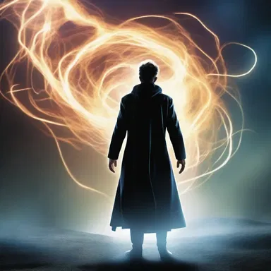 In the science fiction novel, the protagonist encounters a mysterious wisp that possesses telepathic powers.
