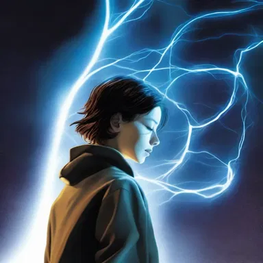 In the science fiction novel, the protagonist encounters a mysterious wisp that possesses telepathic powers.