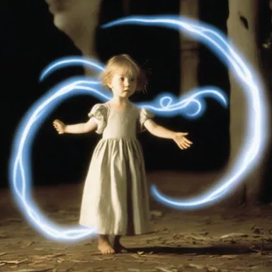 The film director used a wisp as a symbolic representation of innocence and vulnerability in the movie.