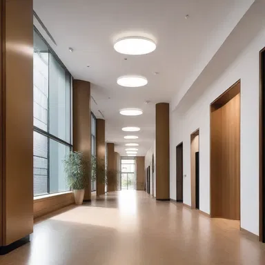 The architect recommended using materials that don't emit a gamey odor in the building's interior design.