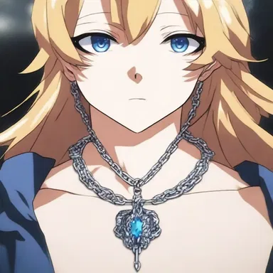 The main character in the anime series possessed a galena necklace that increased their strength and abilities.