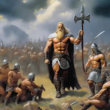 According to Norse mythology, the gods used a mystical cubic decimeter to measure the strength of warriors in Valhalla.