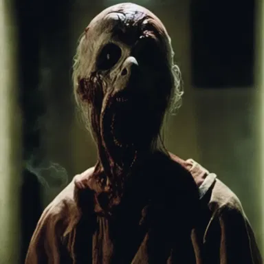 The horror movie depicts the antagonist's insensitivity to the suffering of others, making it truly terrifying.