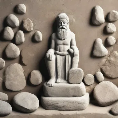 According to the ancient myth, the god of medicine discovered a secret remedy to eliminate chalkstones and bestowed it upon his favored beings.