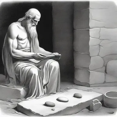 According to the ancient myth, the god of medicine discovered a secret remedy to eliminate chalkstones and bestowed it upon his favored beings.
