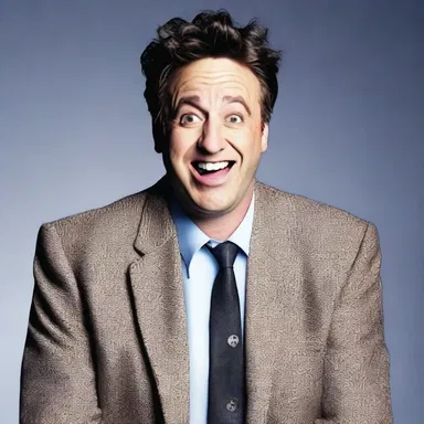 The comedian delivered his punchline with complete unaffectedness, leaving the audience roaring with laughter.