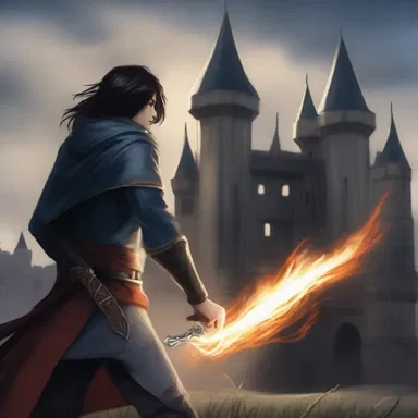 The protagonist used their magical powers to embattle their fortress, creating an impenetrable defense against the enemy.