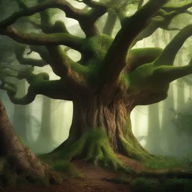In the fantasy novel, the enchanted forest was populated with mystical creatures, all living within the ancient lignum trees.