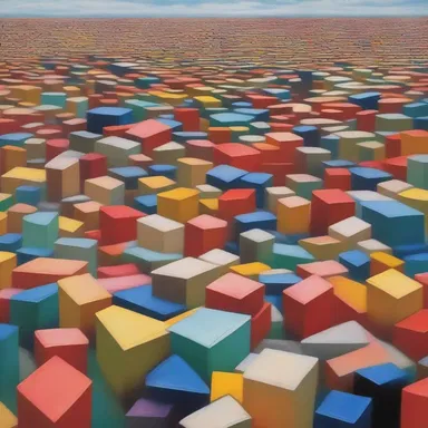 The artist created a stunning painting depicting the complexities of cumulative preferred stock.