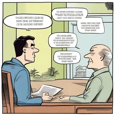 In the comic strip, the characters discuss the benefits of investing in cumulative preferred stock.