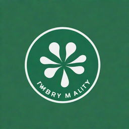 A harmonious logo for a Sports Week event, featuring emblems of various sports encased in a dominant green color scheme, suggesting vitality and a spirit of teamwork.