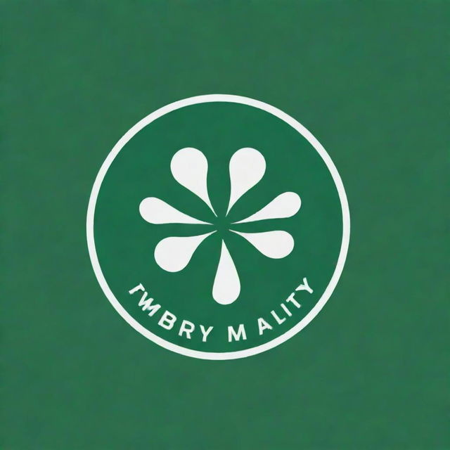 A harmonious logo for a Sports Week event, featuring emblems of various sports encased in a dominant green color scheme, suggesting vitality and a spirit of teamwork.