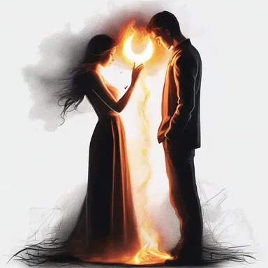 Their love was like an unrenewable flame, burning brightly but destined to eventually fade away.