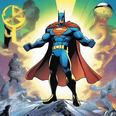 In the superhero comic, the villain plotted to control the world's nonrenewable energy sources, sparking a thrilling battle between good and evil.