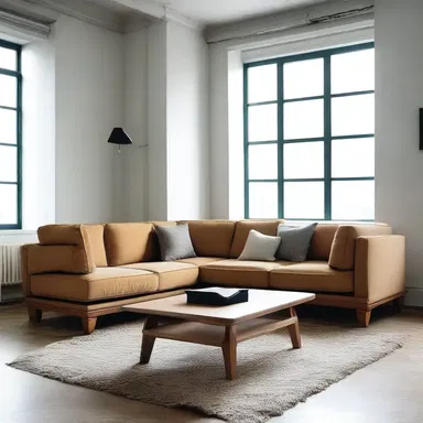 The heavy-handed design of the furniture in the room gave it a clumsy and unrefined appearance.