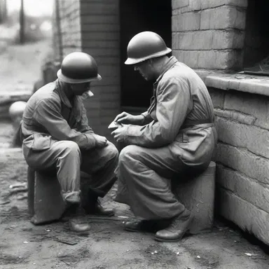 During World War II, many soldiers developed nephritis due to the challenging living conditions on the front lines.