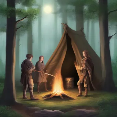 In the realm of fantasy, the campmates possess magical powers that they use to protect their camp from evil forces.