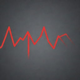 A visual of an up-and-down trend graph. The line starts low, peaks in the middle, then dips, demonstrating a fluctuating trend.