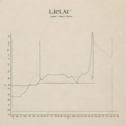 An allegorical representation of 'Life Chart'. Show a line graph with peaks and valleys, representing life's highs and lows as it navigates through labels such as 'joy', 'sorrow', 'triumph', 'loss', 'hope', and 'despair'.