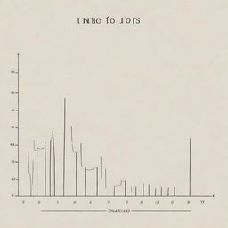 An allegorical representation of 'Life Chart'. Show a line graph with peaks and valleys, representing life's highs and lows as it navigates through labels such as 'joy', 'sorrow', 'triumph', 'loss', 'hope', and 'despair'.