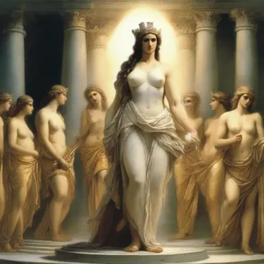 In the ancient tales of Greek mythology, gods and goddesses often appeared in the limelight, illuminating their divine presence.