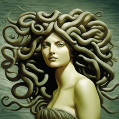 In Greek mythology, Medusa was a limelight due to her ability to turn people into stone with her gaze.
