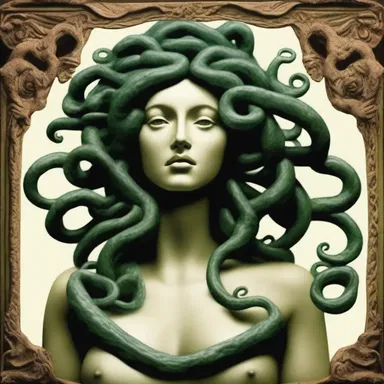 In Greek mythology, Medusa was a limelight due to her ability to turn people into stone with her gaze.
