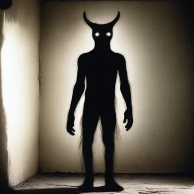 The mystical creature emerged from the shadows and became the limelight of everyone's imagination.