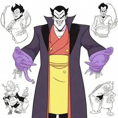 In the children's cartoon, the villain would constantly persecute the protagonist, causing them to suffer.