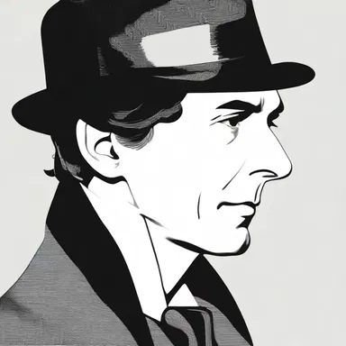Sherlock Holmes is renowned for his detective skills and his signature trilby hat.