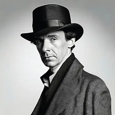 Sherlock Holmes is renowned for his detective skills and his signature trilby hat.