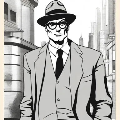 Clark Kent, as his alter ego Superman, would sometimes disguise himself wearing a trilby hat.