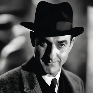 The villain in the horror movie wore a creepy trilby hat that added to his eerie presence.