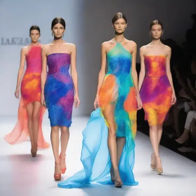 The plasmacyte dress was the highlight of the fashion show, with its unique design inspired by the vibrant colors of plasma cells.