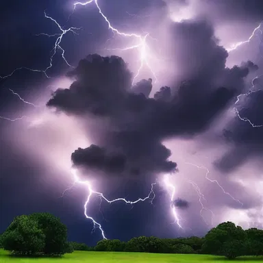 According to mythology, the gods used to nitrify the clouds to create thunderstorms and lightning.