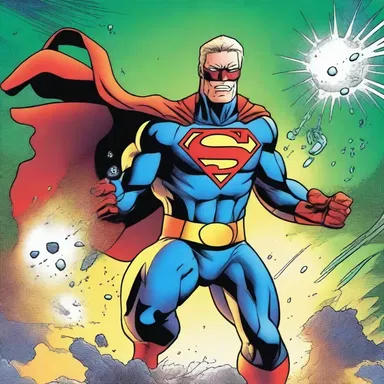 In the comic book series, the superhero with the power to manipulate chemical reactions uses his abilities to nitrify harmful toxins and neutralize them.
