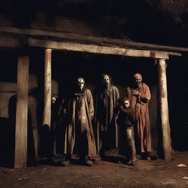 The haunted house was so terrifying that it required multiple actors for crowd control to prevent the visitors from panicking.