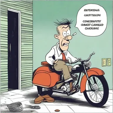 The novel featured a knucklehead character who constantly made foolish decisions.
